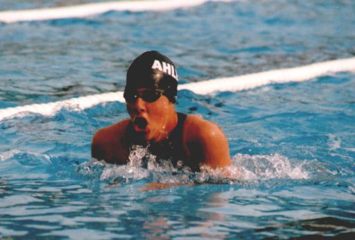 Anders Kunst über 100 m Brust beim 17. Heinz-Lenfert-Pokalschwimmen