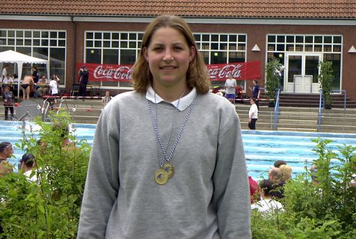 ASG-Schwimmerin Jessica Starke bei den NRW-Masters-Meisterschaften