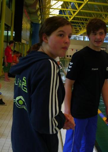 ASG-Schwimmerin Anna Dortmann bei den NRW-Jahrgangs-Meisterschaften