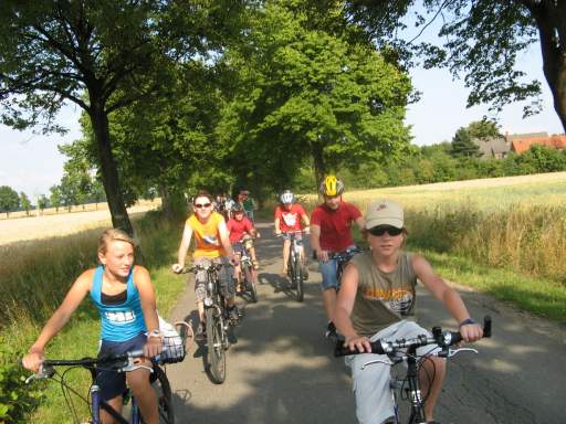 Fahrradtour der ASG-Wettkampfgruppen
