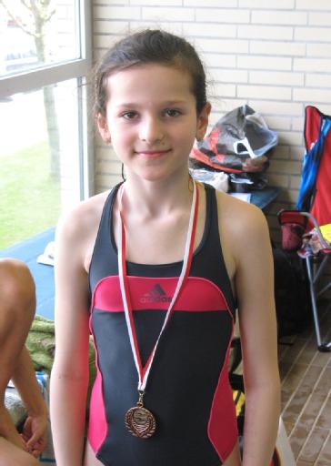 ASG-Schwimmerin Ajdina Hasanovic beim 33. Nachwuchsschwimmen