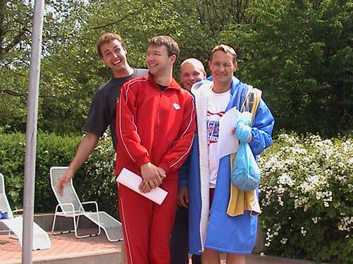 Die "Ahlener Junior Mammuts" bei den OWL Mastersmeisterschaften 2004