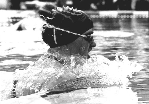 Janet Grunwald über 100 m Brust