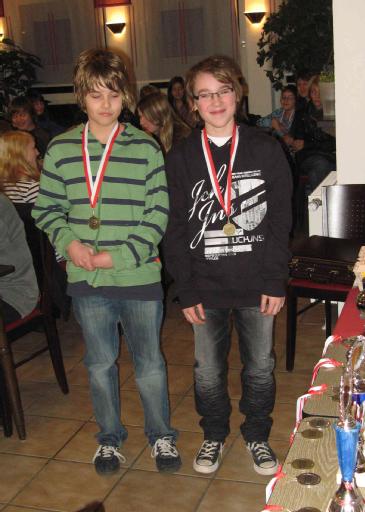 Wettkampfmannschaft 2: Felix Fischer und Christoph Brüning