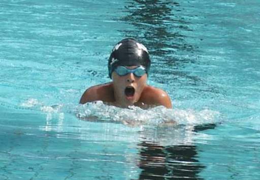 Mike Fryc erkämpfte sich beim 29. Harberg-Pokalschwimmen über 200m Lagen den zweiten Platz
