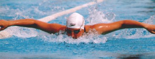 Jessica Starke über 100 m Delfin bei den NRW-Masters-Meisterschaften