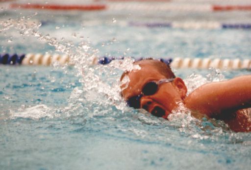 Sven Mielczarek über 200 m Freistil beim 28. Internationalen Schwimmfest