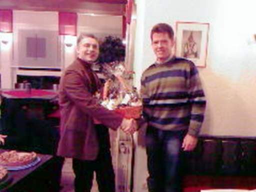 Nach über 15 Jahren erfolgreicher Vorstandsarbeit wird Heinrich Steinhoff (rechts) am 5. März 2008 als 1. Vorsitzender verabschiedet