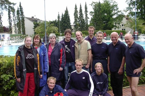 ASG Masters-Mannschaft bei den OWL Meisterschaften der Master 2007