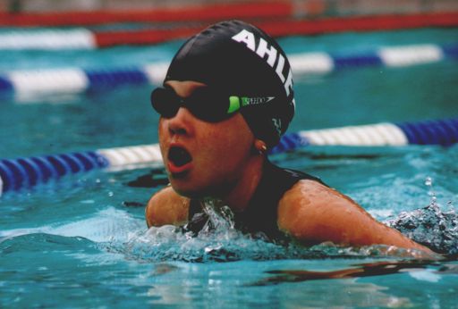 Sonja Wimmelbücker über 100 m Brust beim 28. Internationalen Schwimmfest