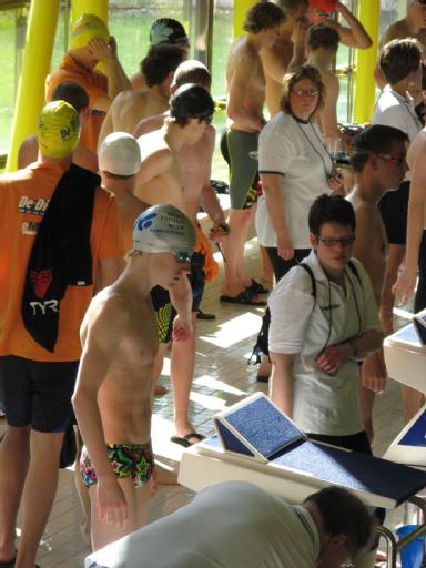Die ASG Wettkampfmannschaft beim Pokalschwimmen in Warendorf