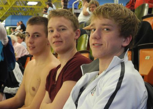 Die ASG Wettkampfmannschaft beim Warendorfer Pokalschwimmen