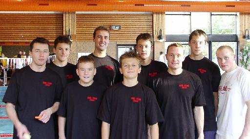 Die ASG-Mannschaft bei den Deutschen Mannschaftsmeisterschaften (Bezirksliga)