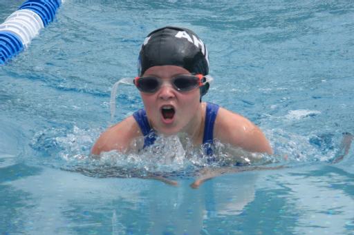 Sarah Terbrak beim 16. Flutlichtpokalschwimmen